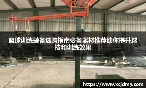 篮球训练装备选购指南必备器材推荐助你提升球技和训练效果
